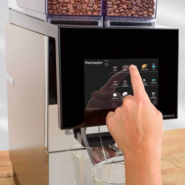 Ecran d'une machine à café Thermoplan