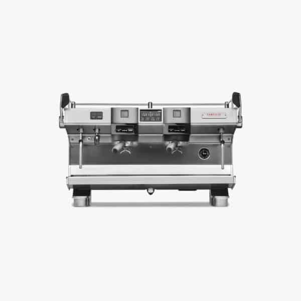 Machine à café Rancilio RS1 inox en vue de face